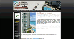 Desktop Screenshot of housesincancun.com